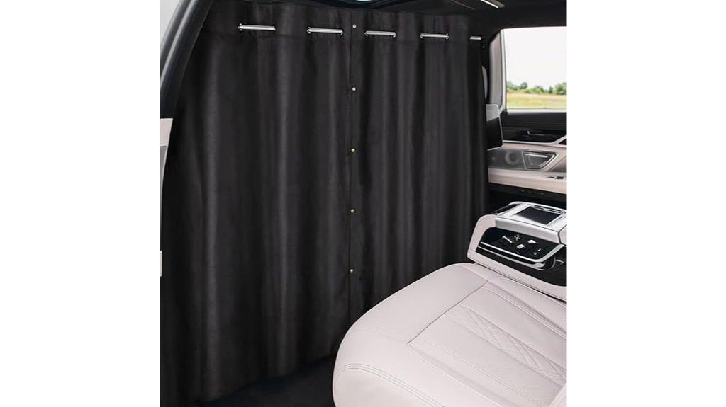 vehicle curtain divider