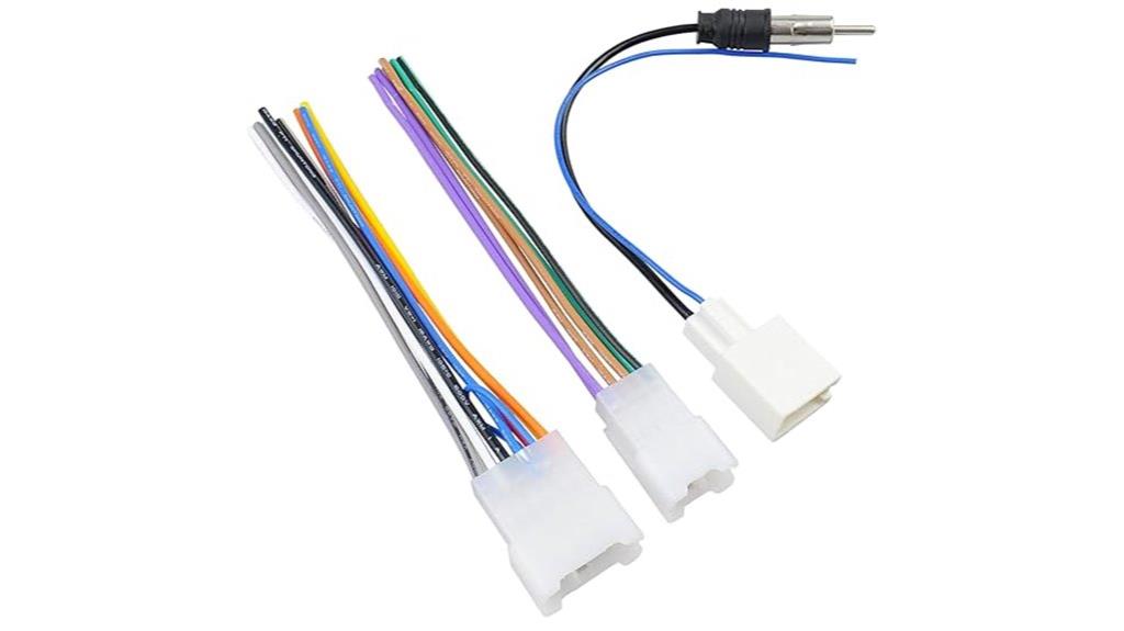 vehicle specific radio wiring harness