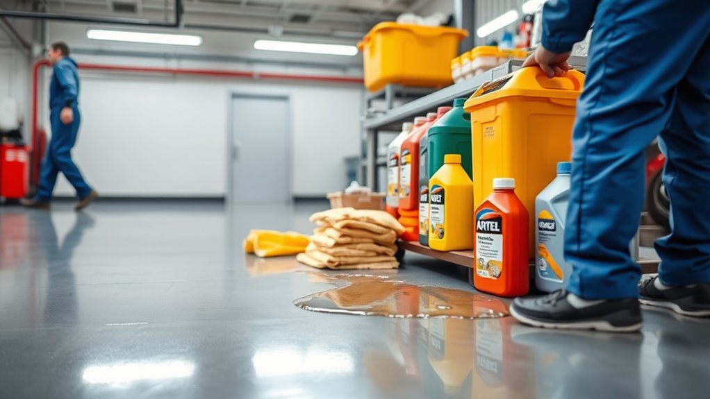 vehicle spill kit recommendations