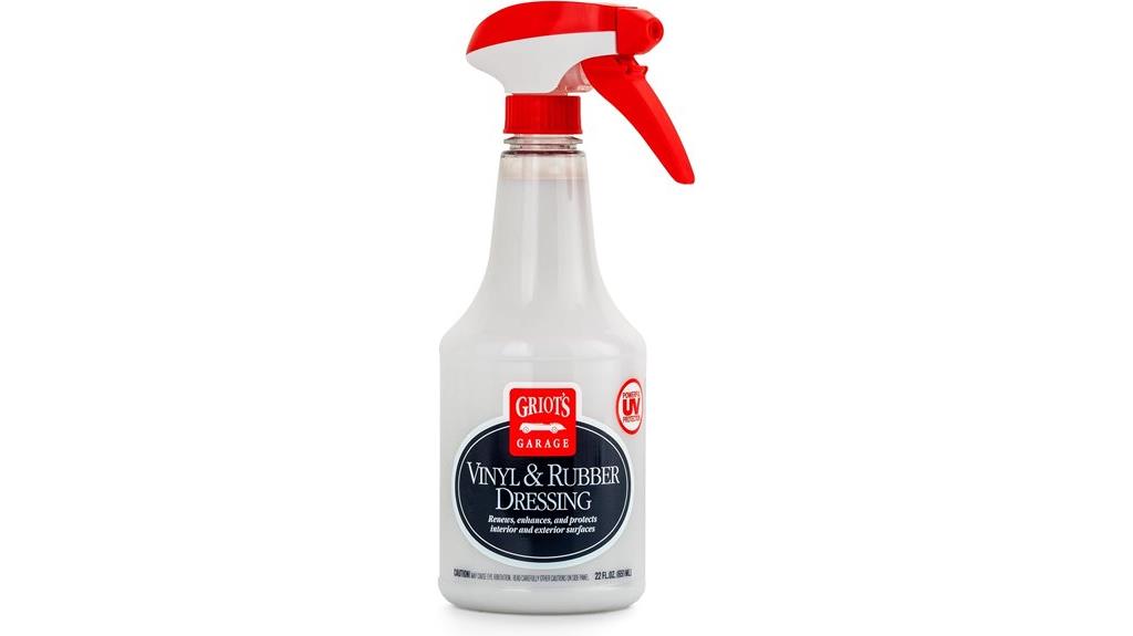 vinyl rubber dressing 22oz