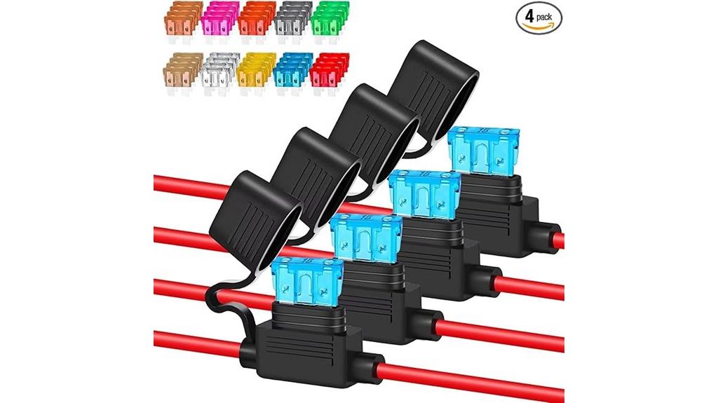 waterproof fuse holder pack