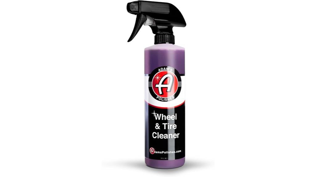 wheel and tire cleaner