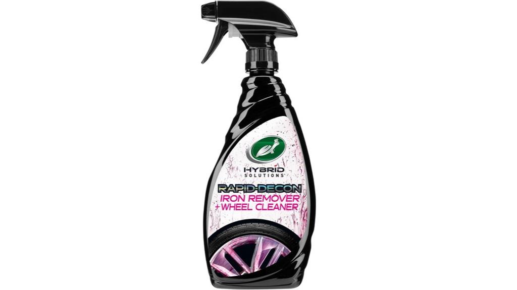 wheel cleaner with iron remover