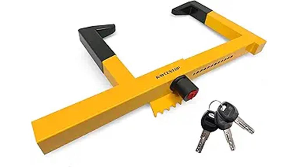 wheel lock clamp for vehicles