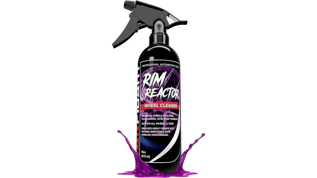 wheel rim cleaner spray