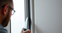 window cutting sealing considerations