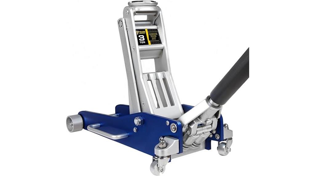 yellow jack aluminum floor jack