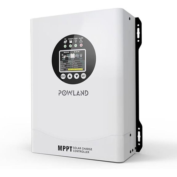 POWLAND 120A MPPT Solar Charge Controller with LCD