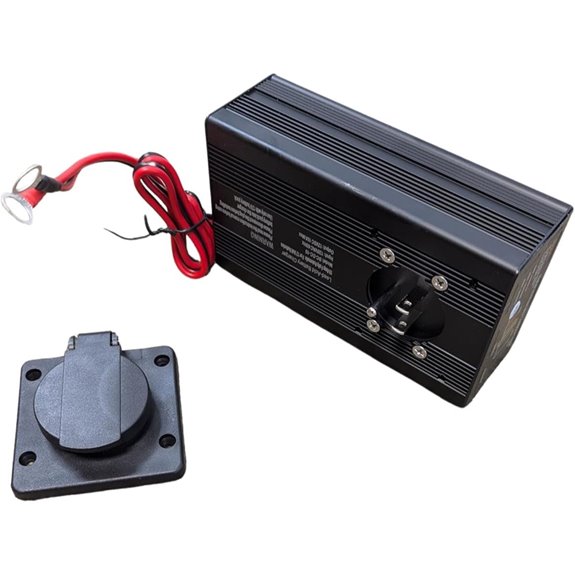 12V Battery Charger for Hydraulic Dump Trailer