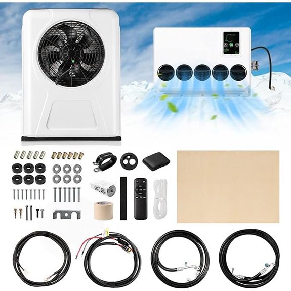12V DC RV/Truck Air Conditioner 9000 BTU