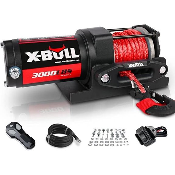 X-BULL 12V 3000LBS Electric Winch with Remote