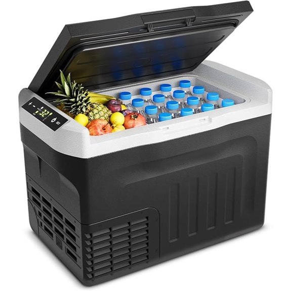 12V Portable Refrigerator Cooler for Camping & Travel