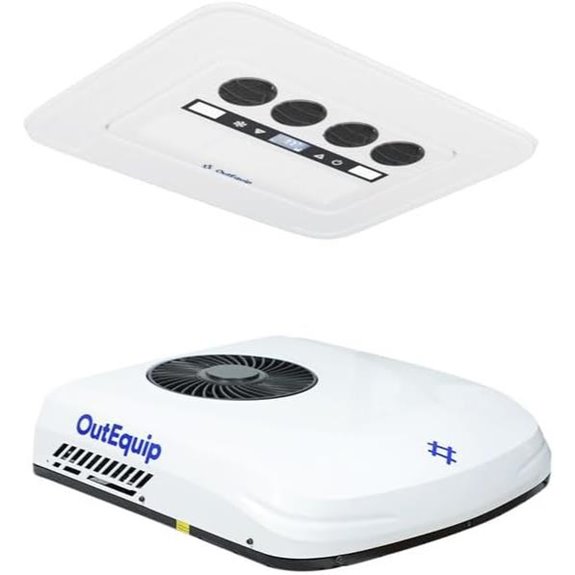 12V RV Air Conditioner with Heating and Low Power