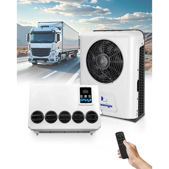 Treeligo 12V RV Truck Camper Air Conditioner