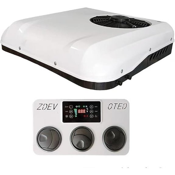 12V RV Roof Air Conditioner Cooling & Heating