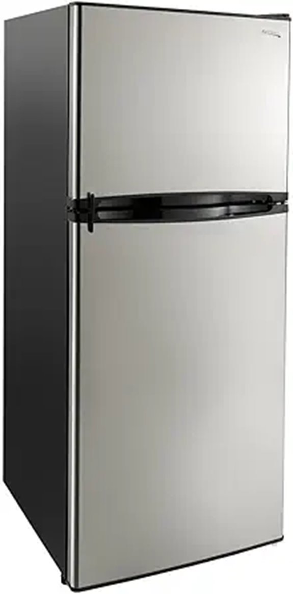 RecPro 10 Cu Ft 12V RV Refrigerator with Freezer