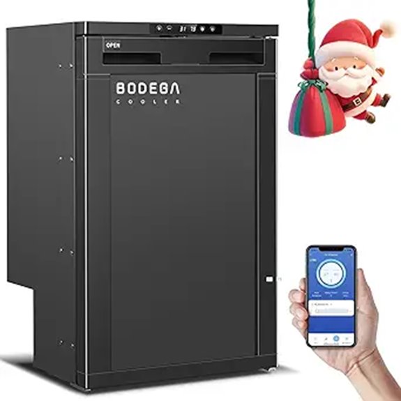 BODEGACOOLER 12V RV Refrigerator with App Control