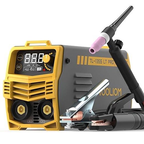 TOOLIOM 135A Stick/Lift TIG Welder with LCD