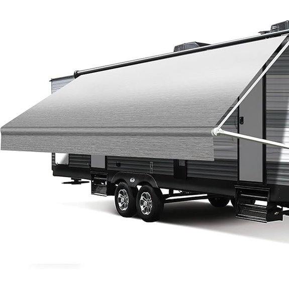 RV Awning Fabric Replacement 16 ft Heavy-Duty Vinyl