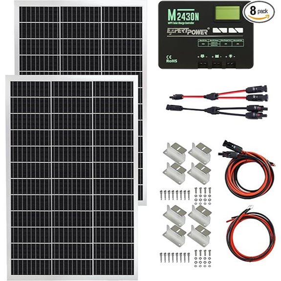 200w solar panel kit