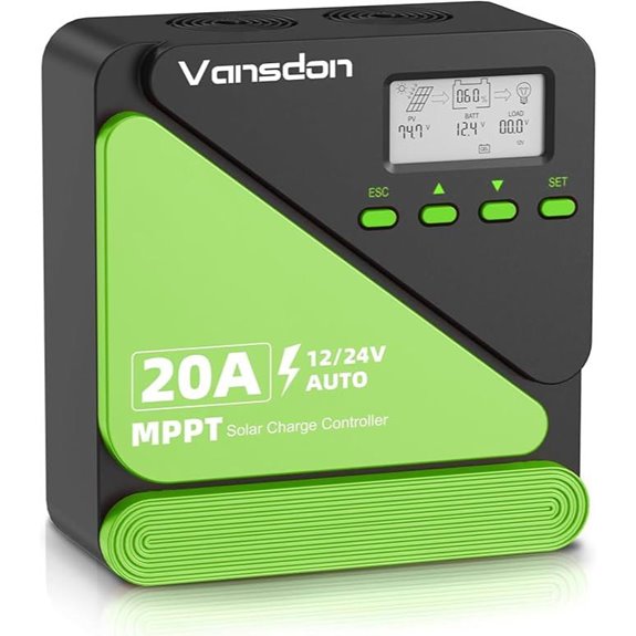 20 amp mppt controller