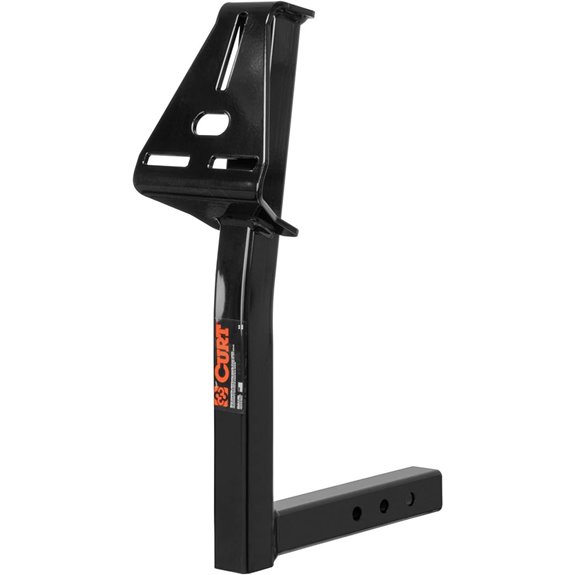 CURT 31006 24-Inch High Trailer Hitch Spare Tire Mount for 2-inch Receiver