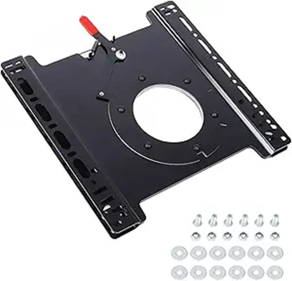 Swivel Seat Mount with 360° Rotation for Vehicles