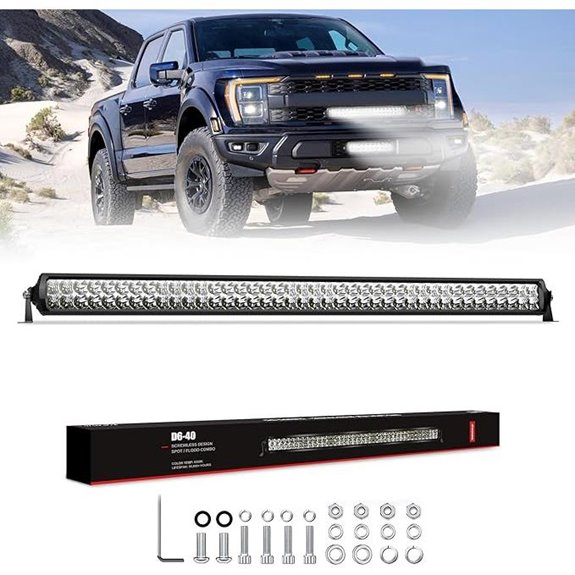 4WDKING 40-inch Waterproof Dual Row LED Light Bar