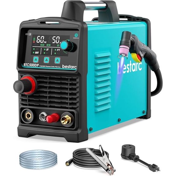 Bestarc 50A Plasma Cutter with Air Sensor and LED Display