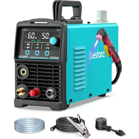 bestarc 50A Plasma Cutter with LED Air Sensor Dual Voltage