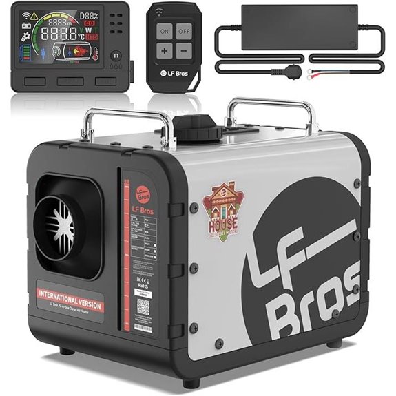 LF Bros 5KW Diesel Parking Space Heater with Remote