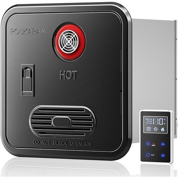Poukaran 65,000 BTU RV Tankless Water Heater