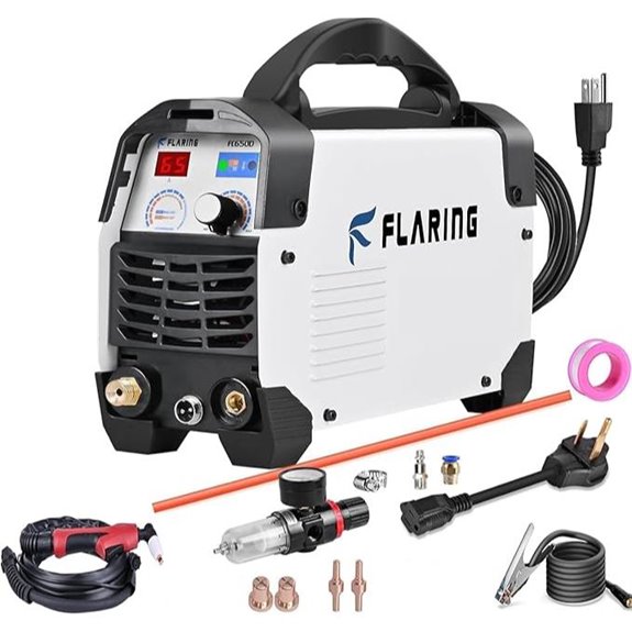 FLARING 65 Amp Plasma Cutter with Consumables