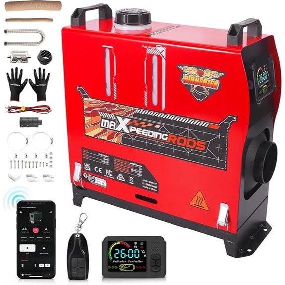 maXpeedingrods 8KW Diesel Heater with Remote Control