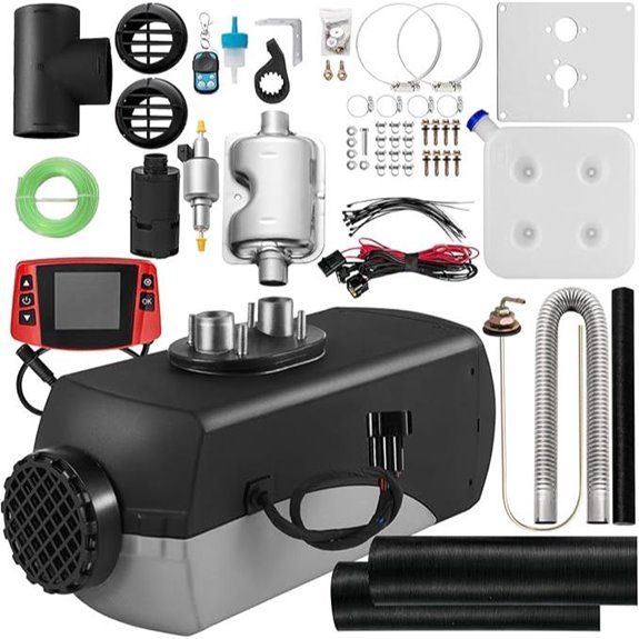 Diesel Heater 8KW with Remote & Thermostat