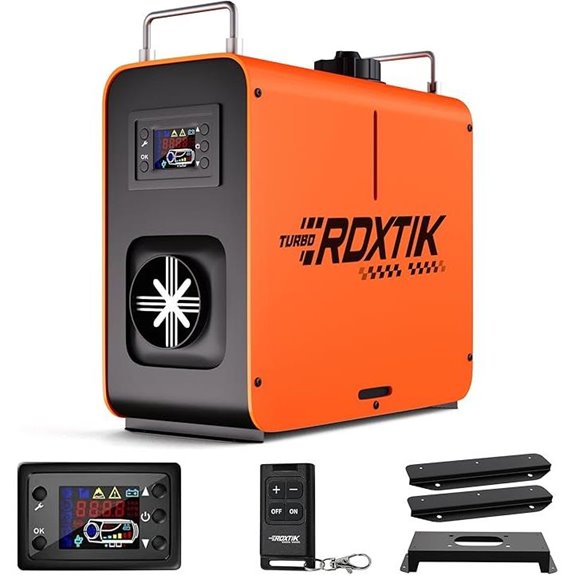 8KW Diesel Heater with Remote and Muffler