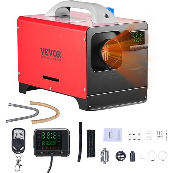 VEVOR 8KW Diesel Parking Heater with Remote