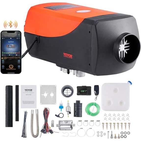 VEVOR 8KW Diesel Parking Heater with Remote Control