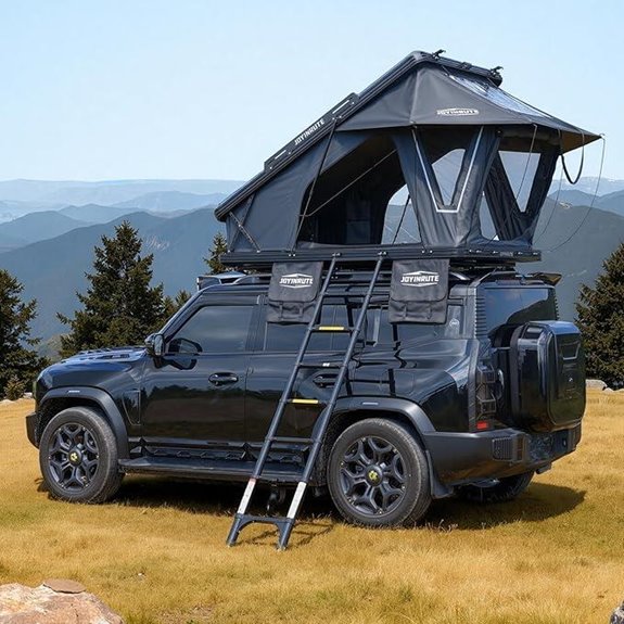Aluminum Rooftop Tent for 2-3 Person Camping