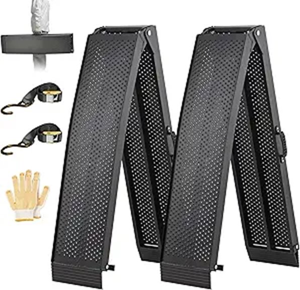 LEMNISCATE 7.5ft Aluminum Truck Loading Ramps (2PCS)