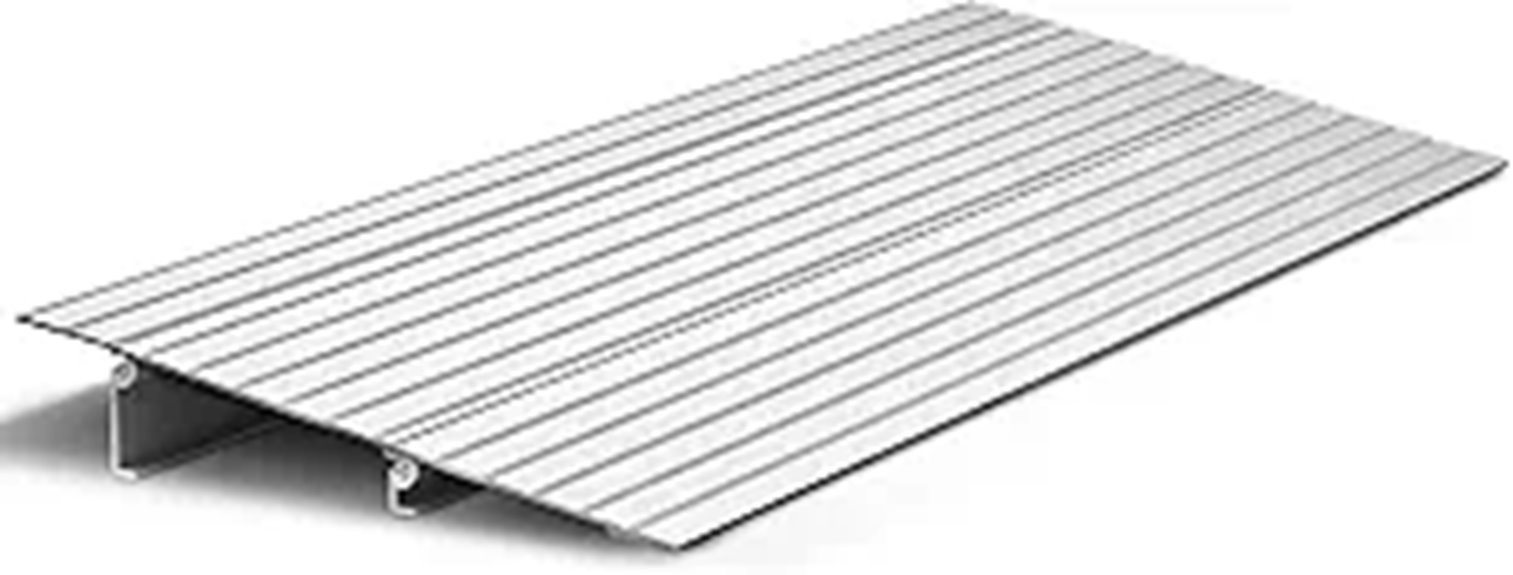VEVOR Aluminum Threshold Ramp for Wheelchairs and Scooters