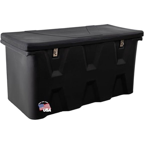Buyers Products 1712240 Black Poly Storage Chest