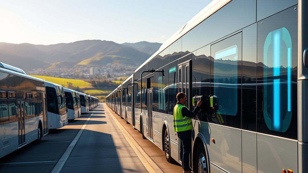 california transit fleet electrification