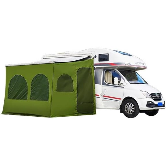 RV Awning Screen for Campervan and Motorhome
