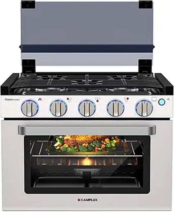 Camplux RV Propane Range with 3 Burners