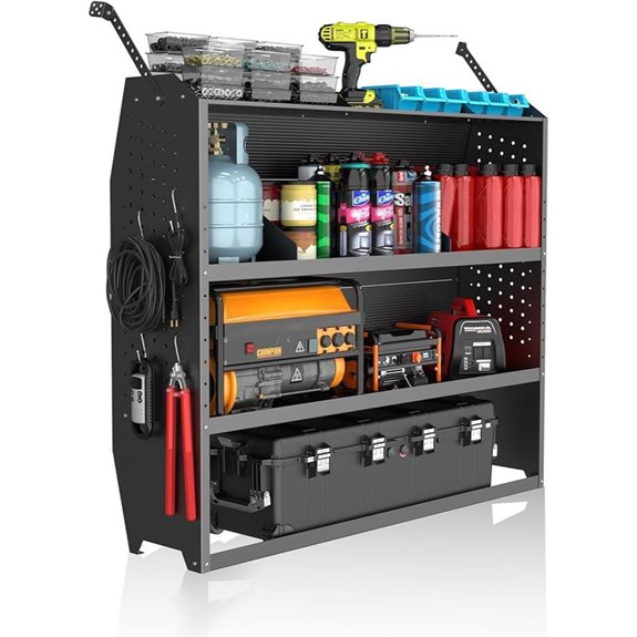 Cargo Van Shelving Storage System for Ford Transit and More