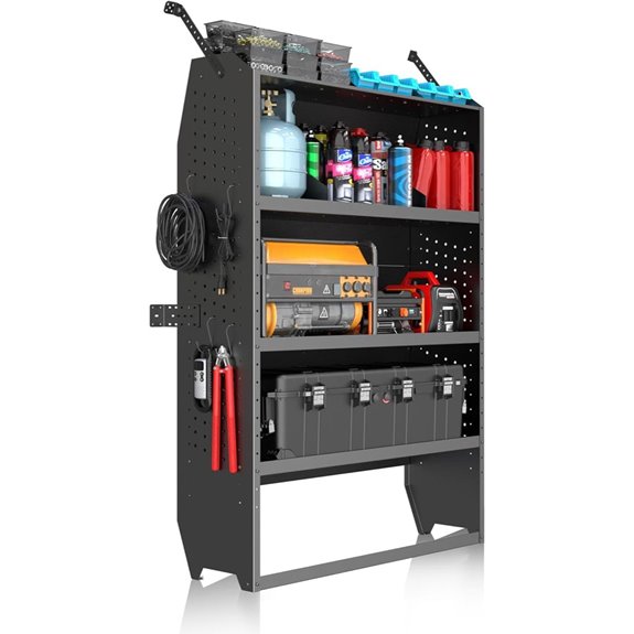Cargo Van Shelving System for Ford Transit & Similar Vans