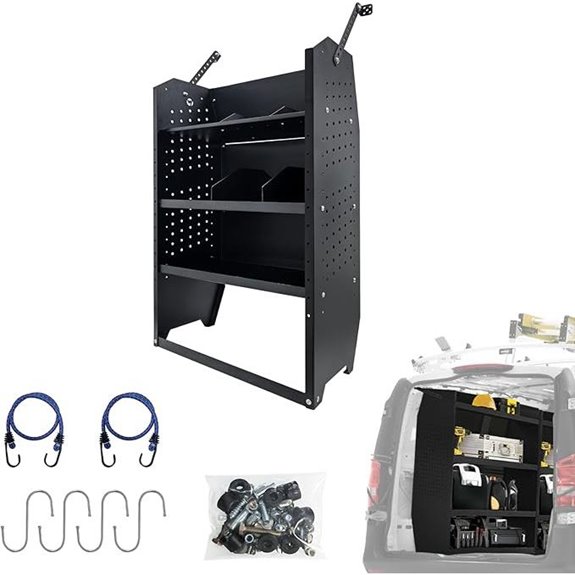 Cargo Van Shelving System for Ford Transit and More