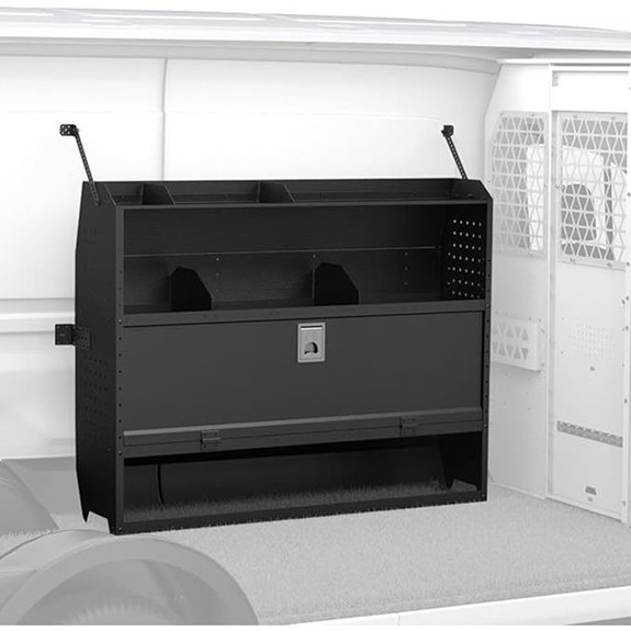 MELIPRON Van Shelving with Door Kit for Cargo Vans