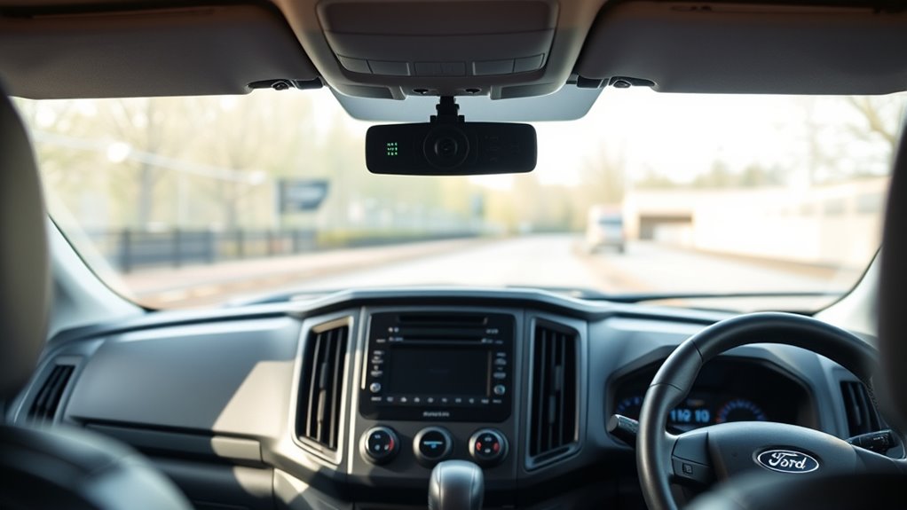 choosing ford transit dash cam